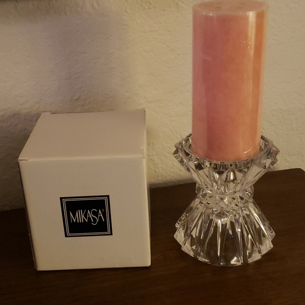 Mikasa Pillar Candleholder